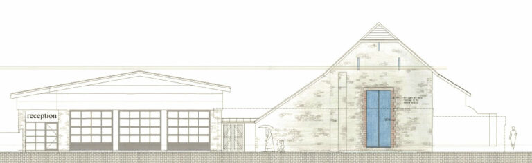 Hooe Barn - North Elevation - Option